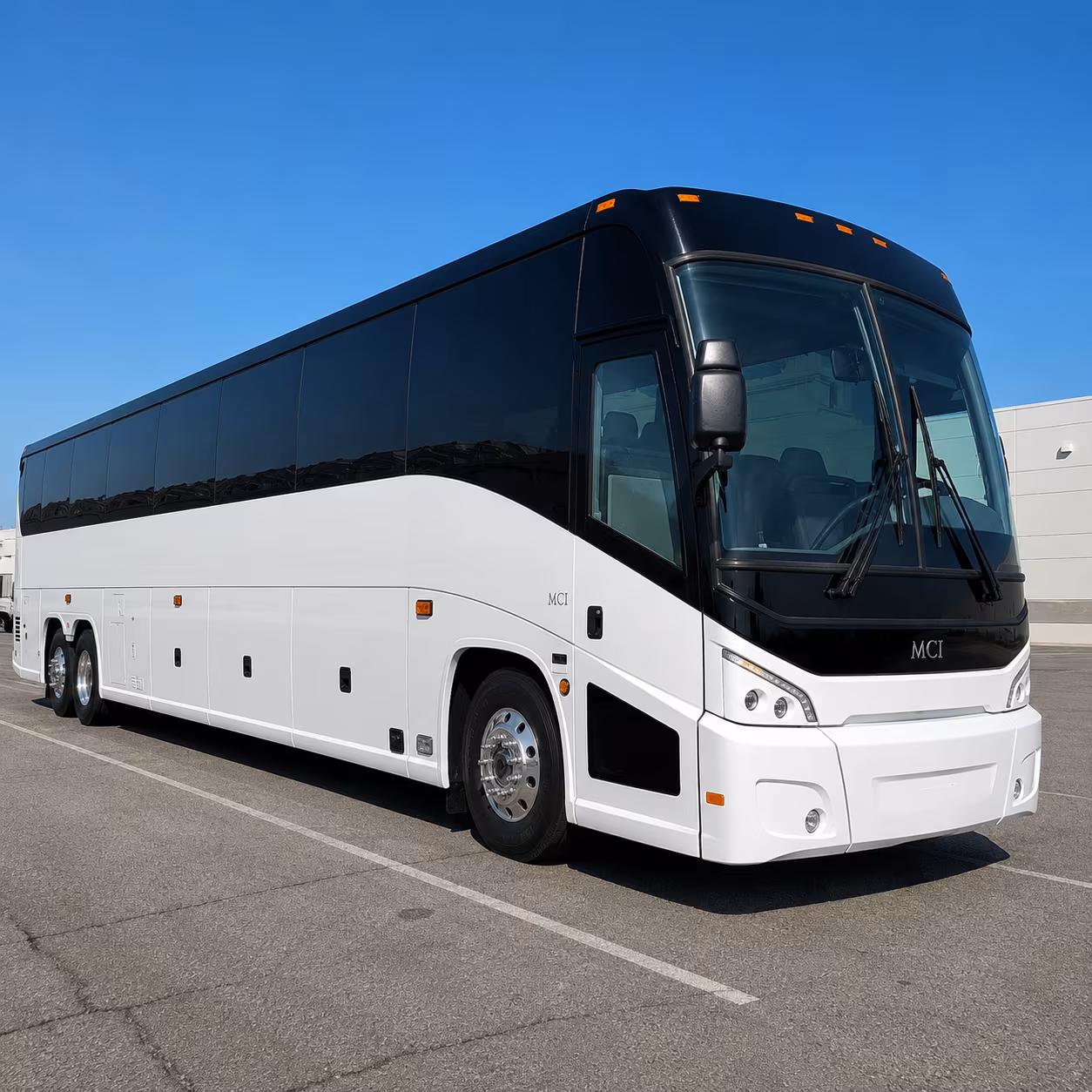 Tulsa Airport Shuttle & Transportation party bus exterior
