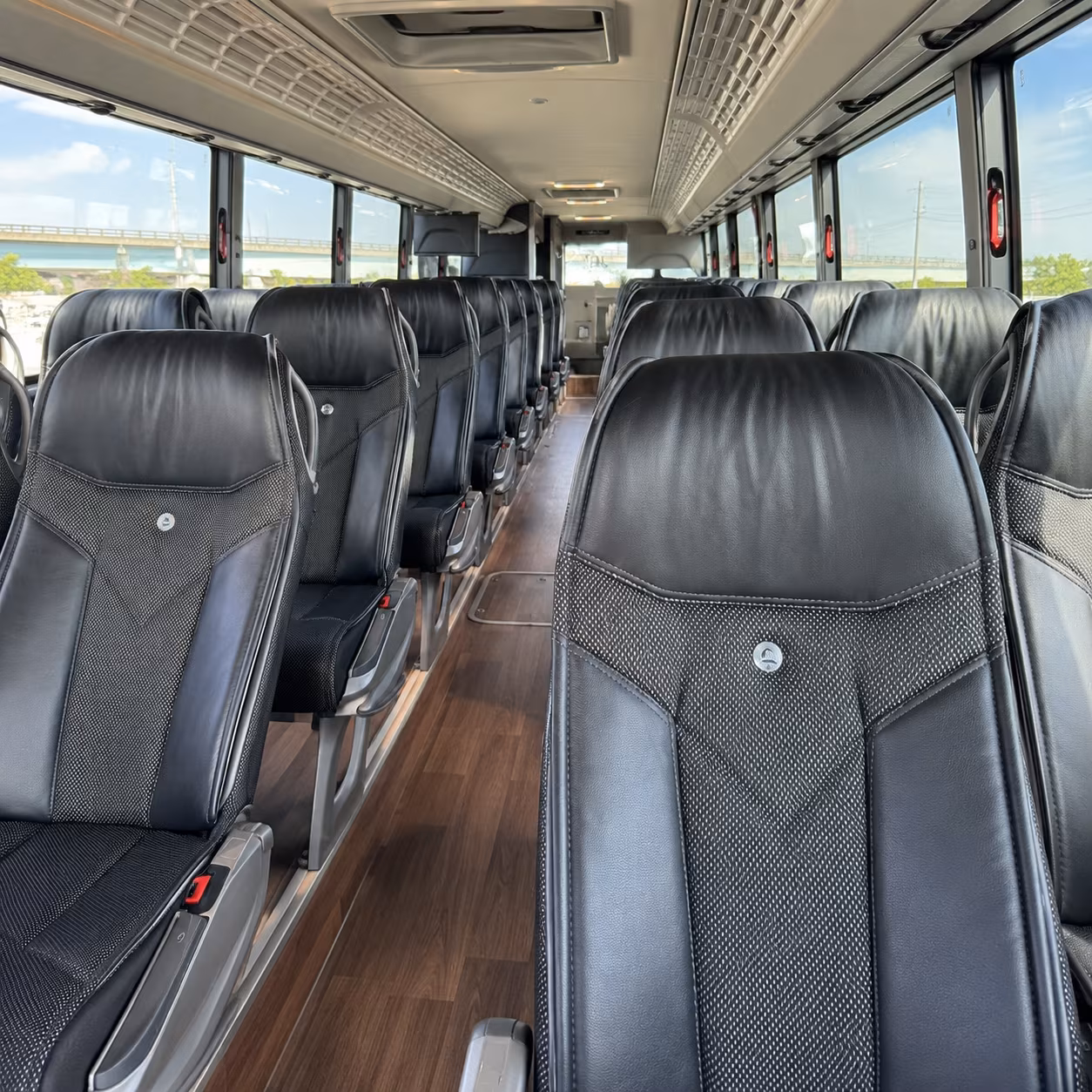 Tulsa Airport Shuttle & Transportation party bus exterior