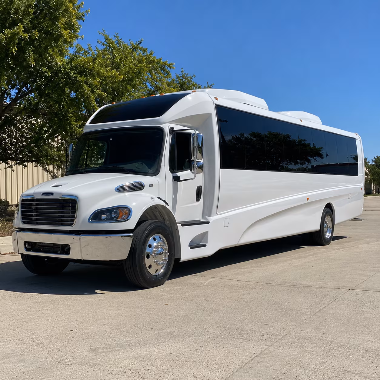 Tulsa Airport Shuttle & Transportation party bus interior