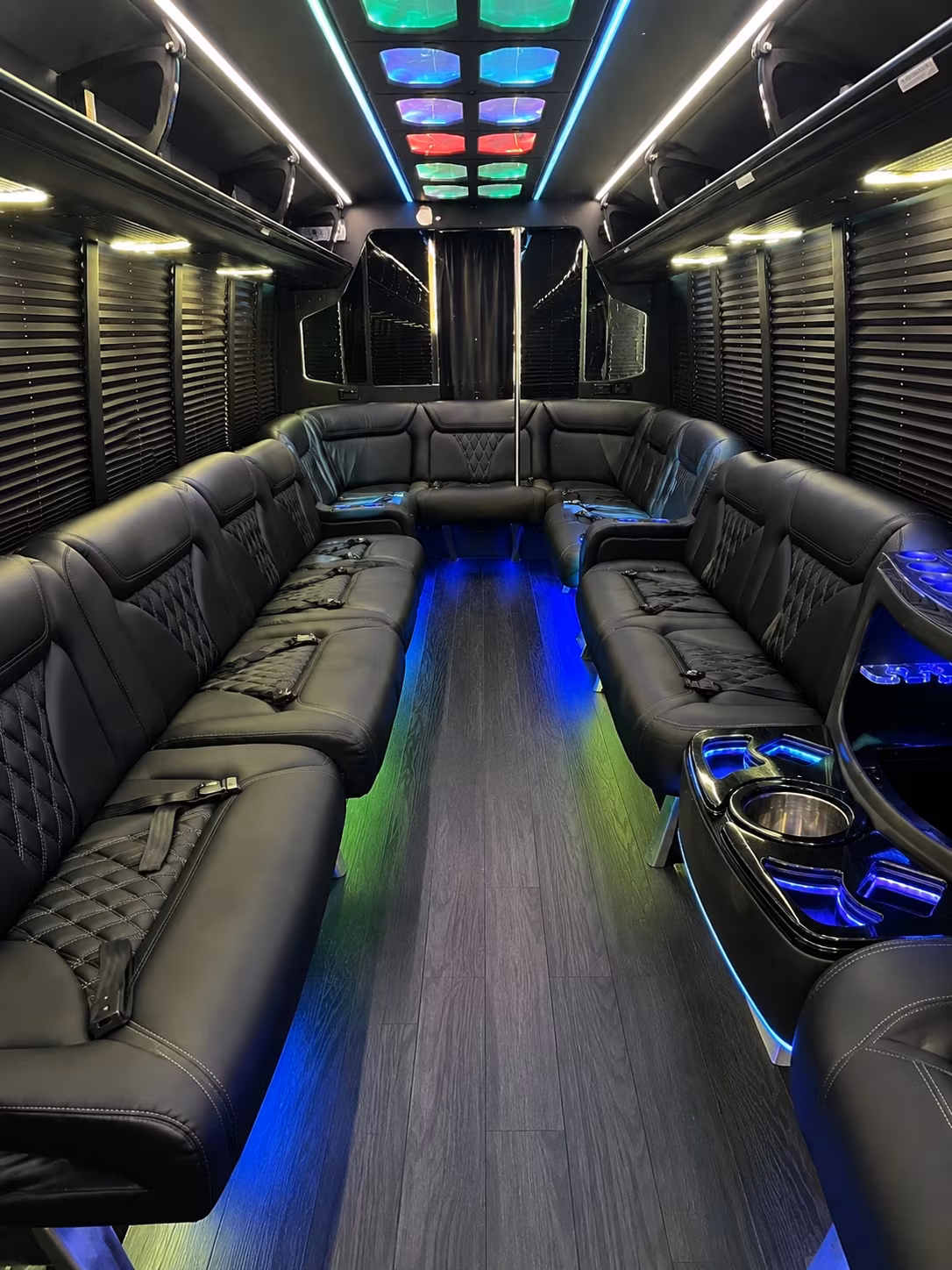 Tulsa Bachelor & Bachelorette Transportation party bus exterior