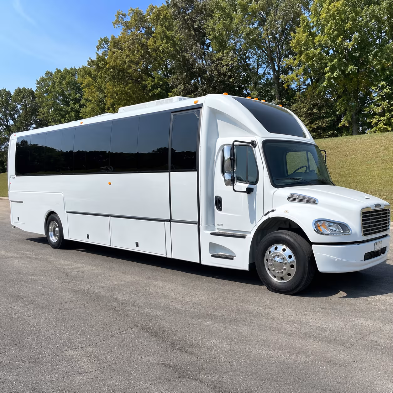 Tulsa Bachelor & Bachelorette Transportation party bus exterior