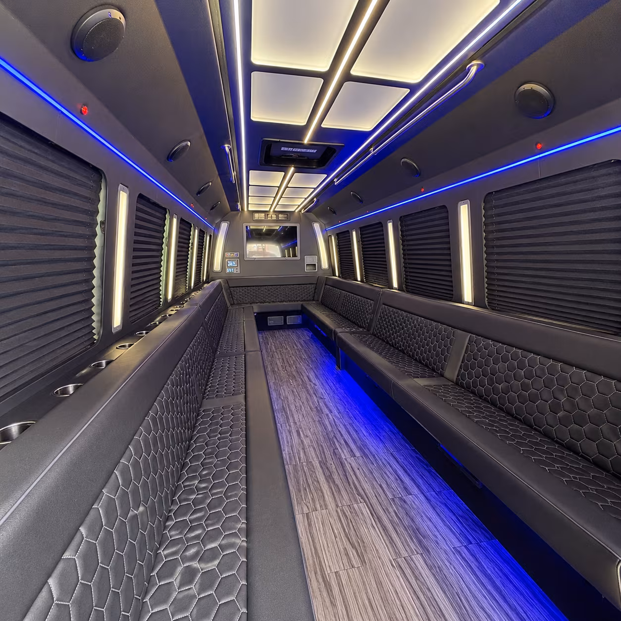 Tulsa Bachelor & Bachelorette Transportation party bus exterior