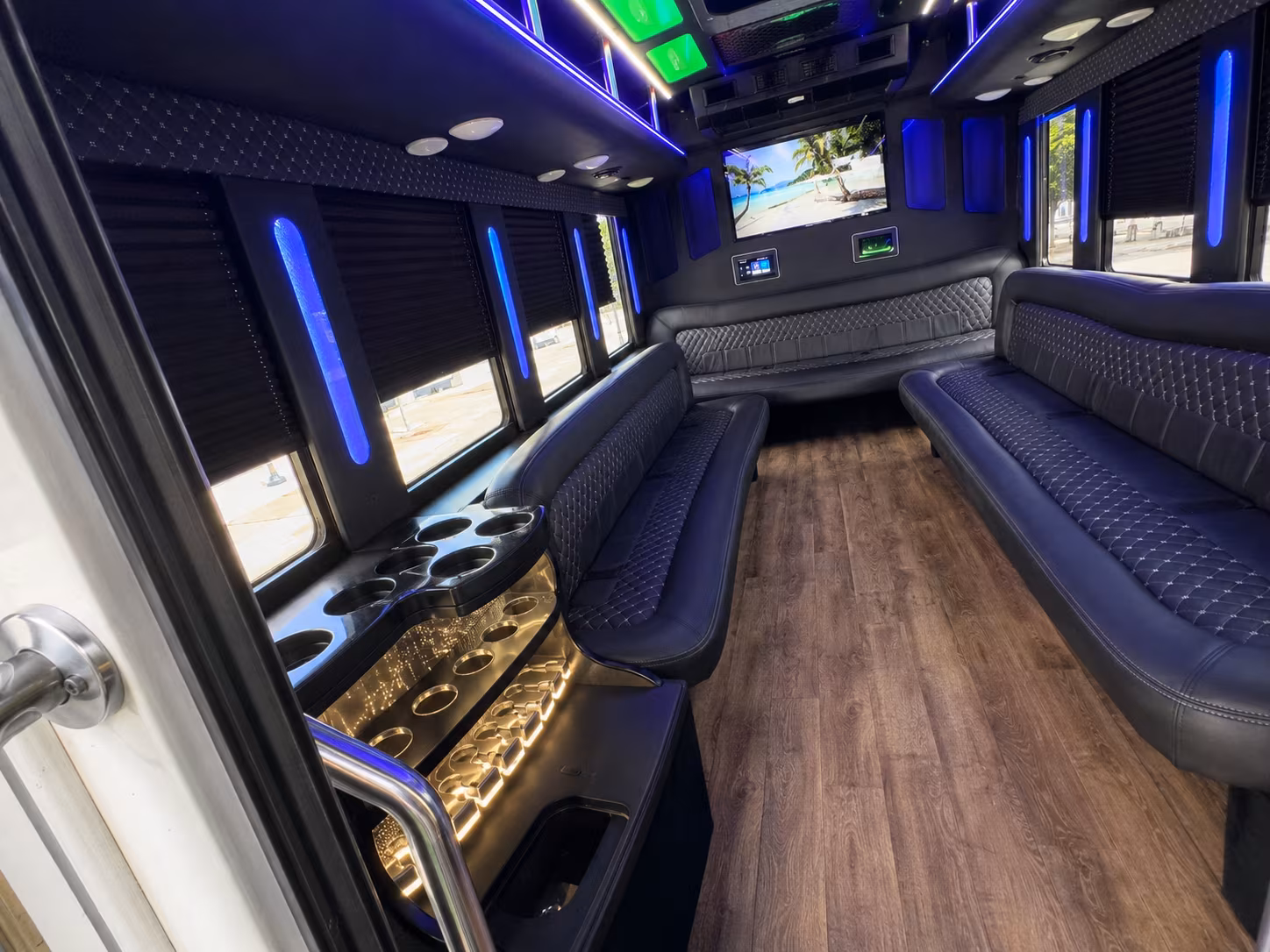 Tulsa Concert & Music Festival Transportation party bus exterior
