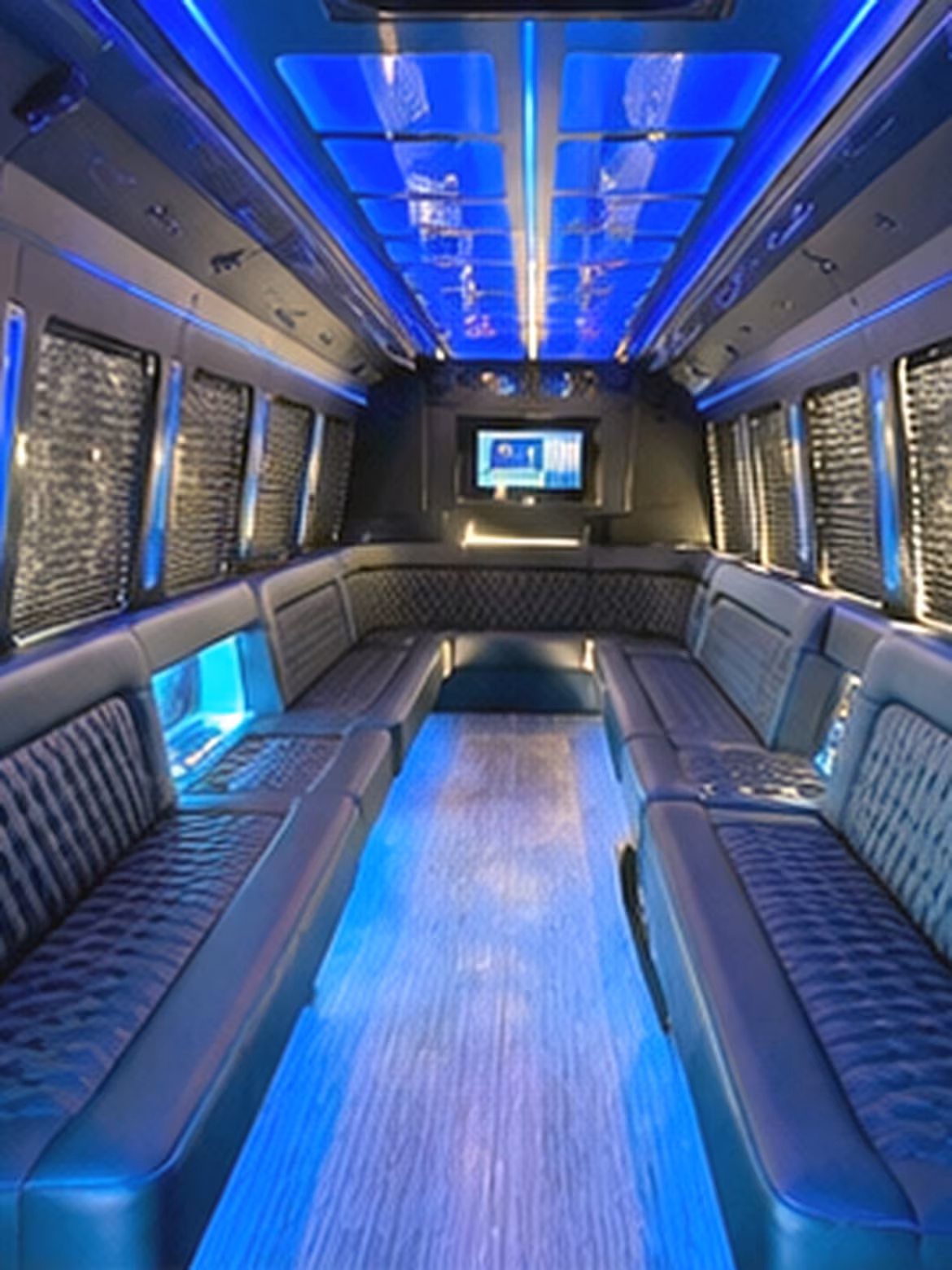 Tulsa Concert & Music Festival Transportation onboard seating
