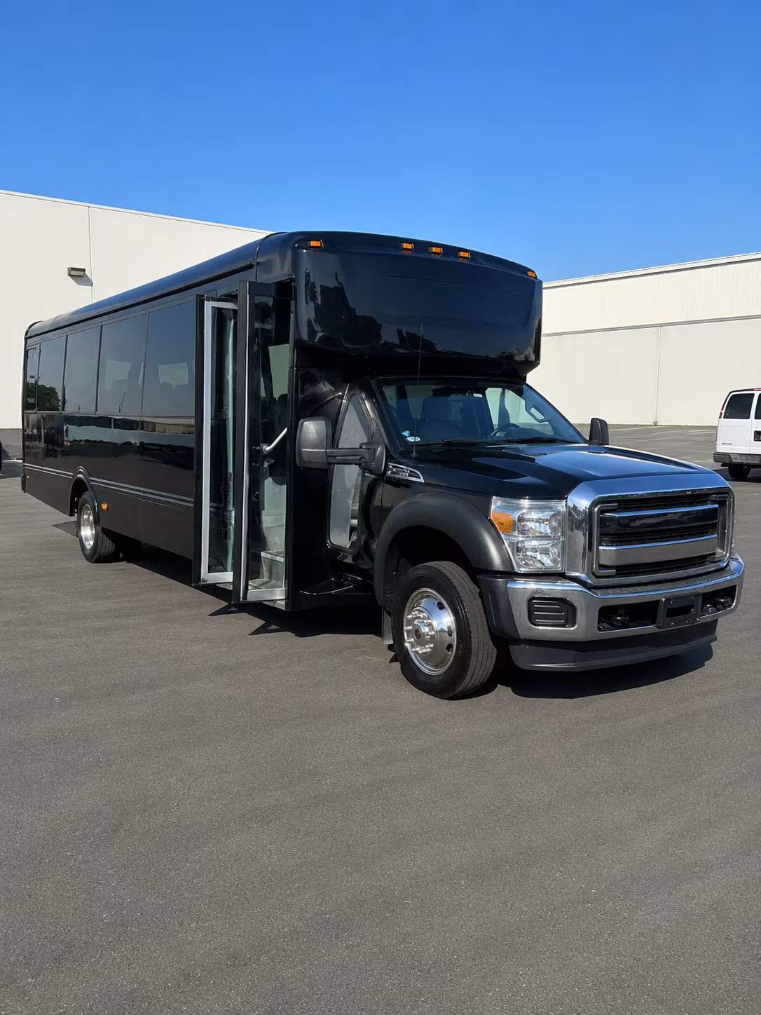 Tulsa Private Event Transportation party bus exterior