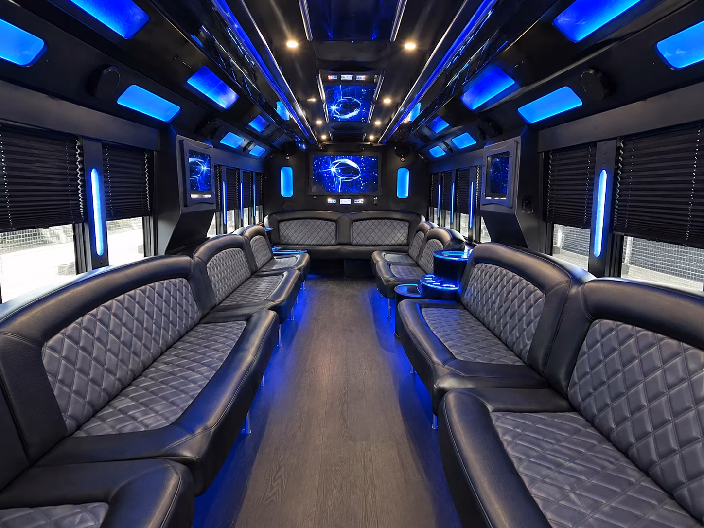 Tulsa Prom & Homecoming Transportation party bus exterior