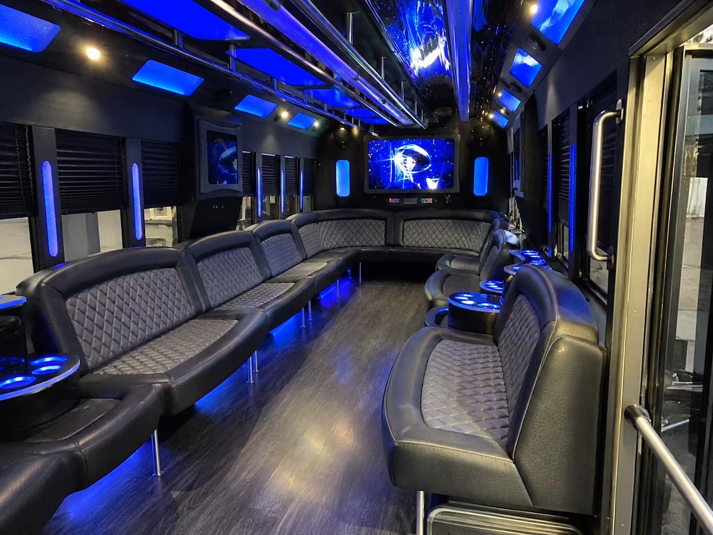 Tulsa Prom & Homecoming Transportation party bus exterior