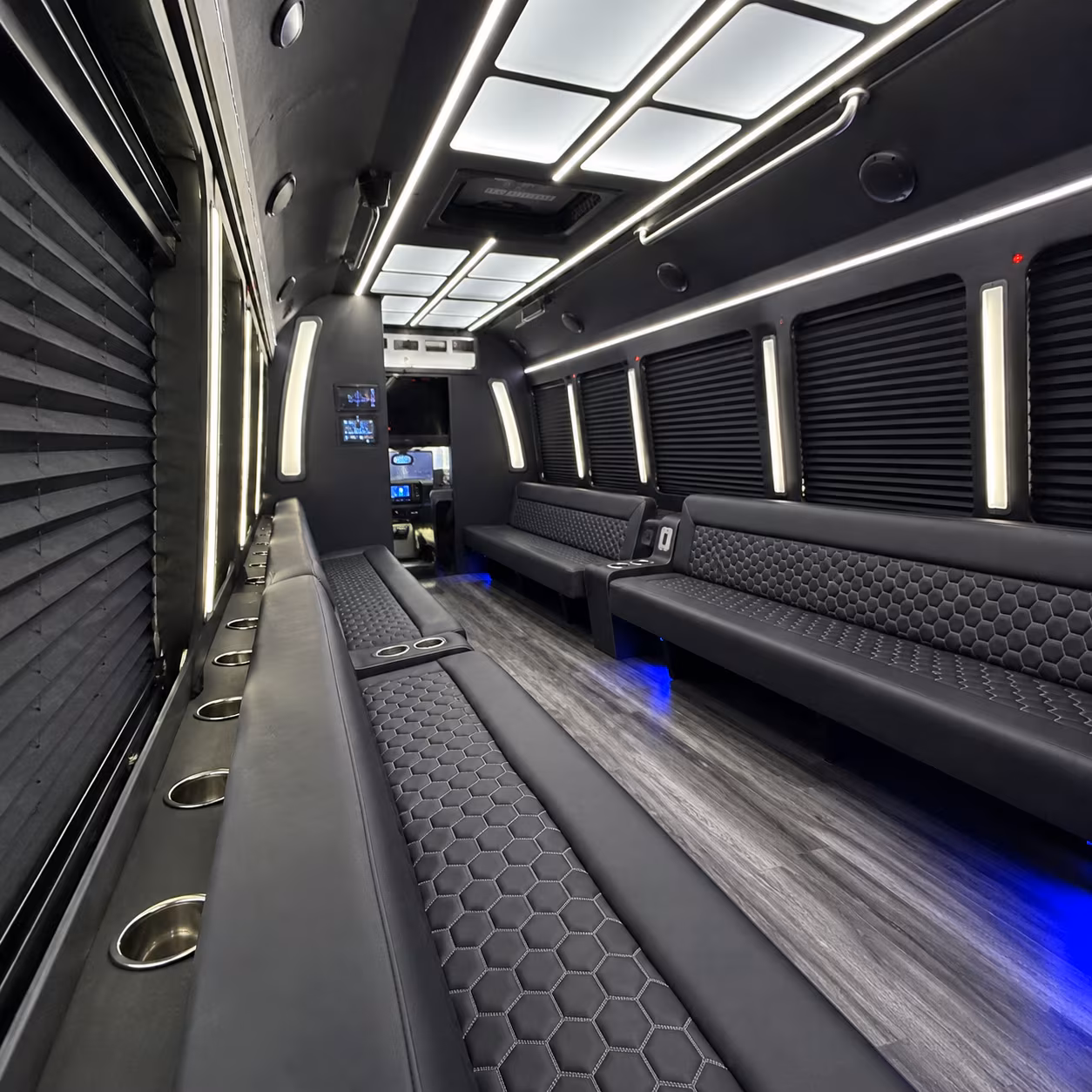 Tulsa Prom & Homecoming Transportation party bus exterior