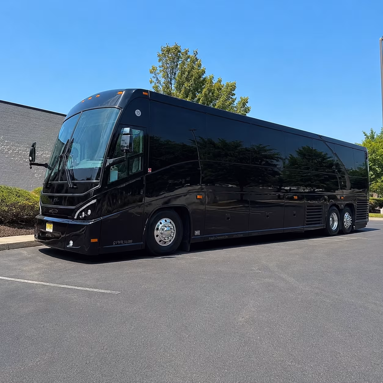Tulsa School Event Transportation party bus interior
