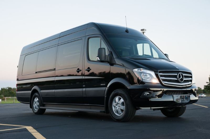 Broken Arrow 14 Passenger Sprinter Bus