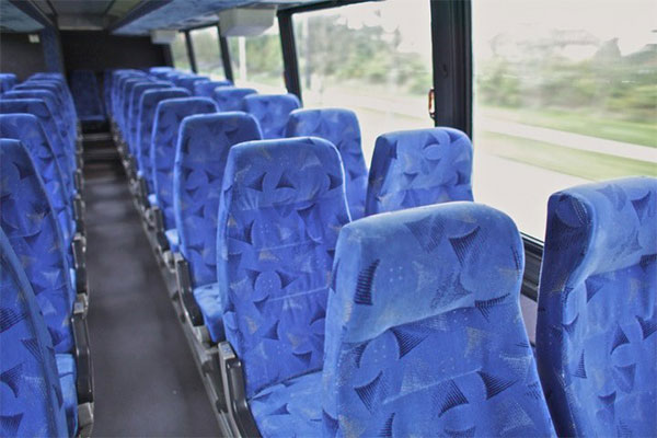 Broken Arrow 56 Passenger Motor Coaches Interior